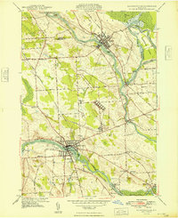 Baldwinsville 1948 topographic map thumbnail