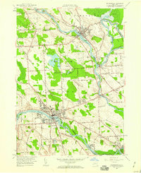 Baldwinsville 1957 topographic map thumbnail