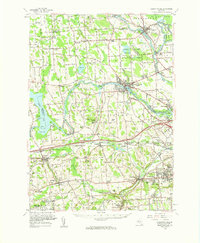 Baldwinsville 1957 topographic map thumbnail