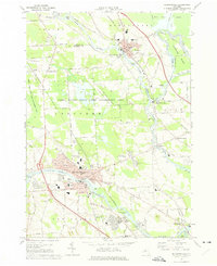 Baldwinsville 1973 topographic map thumbnail