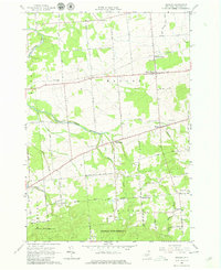 Bangor 1964 topographic map thumbnail