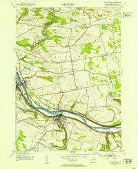 Canajoharie 1944 topographic map thumbnail