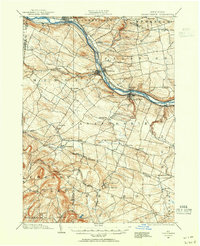Canajoharie 1898 topographic map thumbnail