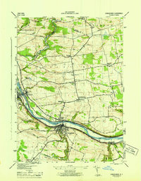 Canajoharie 1946 topographic map thumbnail