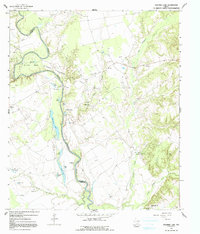Stanmire Lake 1964 topographic map preview