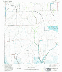 Stanolind Reservoir 1994 topographic map thumbnail