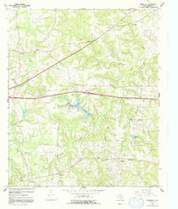 Starrville 1966 topographic map thumbnail