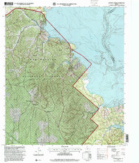 Stephen Creek 1997 topographic map thumbnail