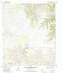 Sterling City NW 1972 topographic map thumbnail