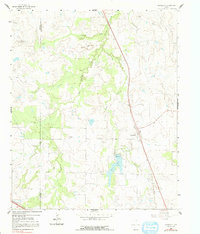 Stoneburg 1961 topographic map thumbnail