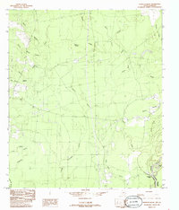 Sudduth Bluff 1984 topographic map thumbnail