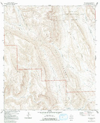 Sue Peaks 1971 topographic map thumbnail