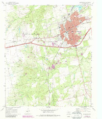 Sweetwater 1969 topographic map thumbnail