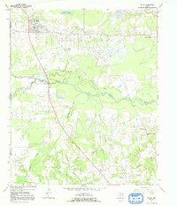 Talco 1964 topographic map preview