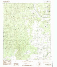 Teacup Mountain 1984 topographic map thumbnail