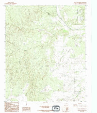 Teacup Mountain 1990 topographic map thumbnail