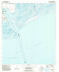 Texas Point 1993 topographic map thumbnail
