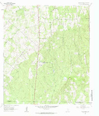 Thomas Springs 1961 topographic map thumbnail