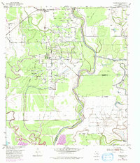 Thompsons 1953 topographic map thumbnail