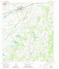 Thorndale 1964 topographic map thumbnail