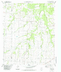 Tigertown 1984 topographic map preview