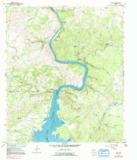 Tow 1967 topographic map preview