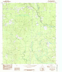 Trout Creek 1984 topographic map thumbnail