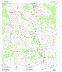 Tuleta 1963 topographic map preview