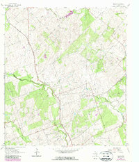 Tulsita 1963 topographic map thumbnail