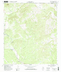Twin Hollow 1969 topographic map thumbnail