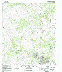 Twin Mountains 1995 topographic map thumbnail