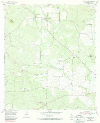 Valley Spring 1955 topographic map preview