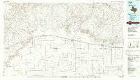 Vega 1985 topographic map thumbnail