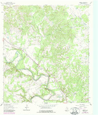 Verhelle 1962 topographic map preview
