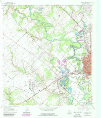 Victoria West 1964 topographic map thumbnail