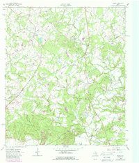Warda 1962 topographic map thumbnail