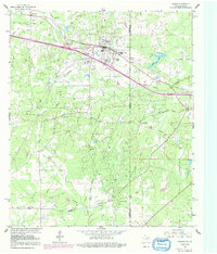 Waskom 1962 topographic map thumbnail