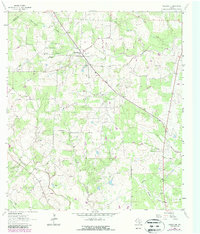 Weesatche 1963 topographic map thumbnail