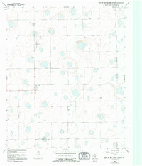 West of Dick Moore Canyon 1966 topographic map thumbnail