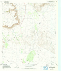 Whirlwind Spring 1983 topographic map preview