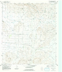 White Hills 1983 topographic map thumbnail