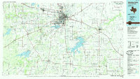 Wichita Falls topographic map thumbnail