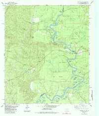 Wiergate SE 1985 topographic map thumbnail