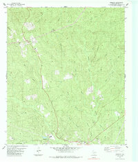 Wiergate 1985 topographic map thumbnail