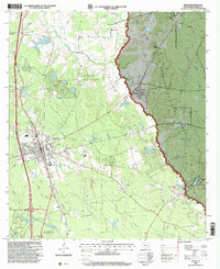 Willis 1997 topographic map preview