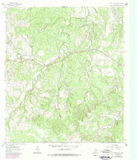 Yeager Creek 1963 topographic map thumbnail
