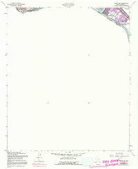 Ysleta NW 1990 topographic map thumbnail