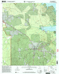 Zavalla 2003 topographic map thumbnail
