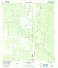 Zella 1968 topographic map thumbnail