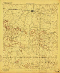 Abilene 1892 topographic map thumbnail